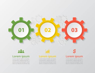 Vektör bilgi şablonu