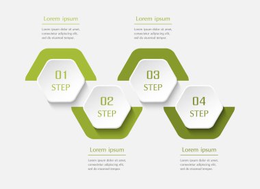 Infographic tasarım öğeleri iş için.