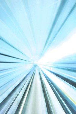 Tren tüneli çekimde hareketi