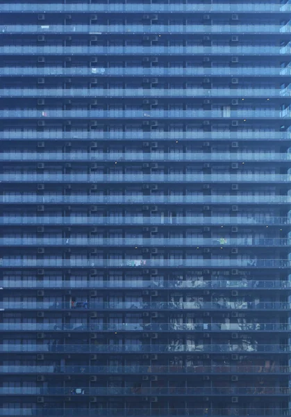 Висота Будівлі Високої Щільності Житловий Кондомініум Сучасний Стиль Скляного Сталевого — стокове фото