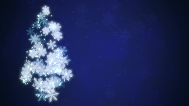 Sapin De Noël Blanc Flocons Et étoiles Filantes Joyeux Nouvel An Et Joyeux Noël Fond Brillant Luxe Et élégant Modèle Dynamique Pour Des Vacances Dhiver