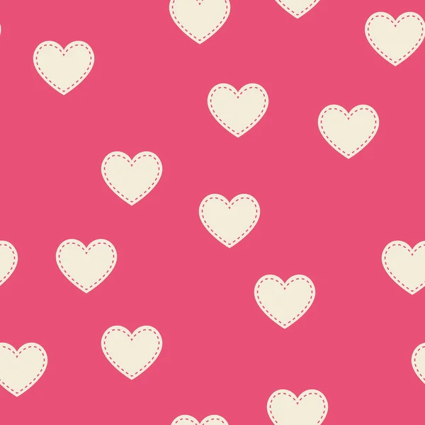Random hearts pattern. Valentines day background for holiday template. Creative and luxury style illustration