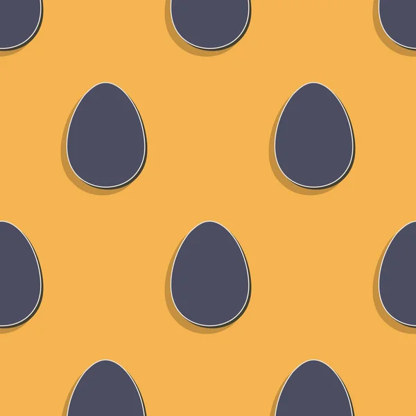 Retro easter egg pattern illustration for holiday background