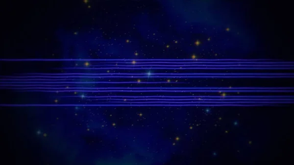 Retro lines in galaxy, abstract background