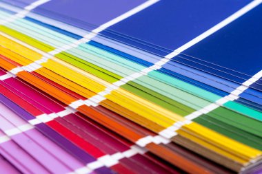 pantone örnek renk kitabın canlı görüntü