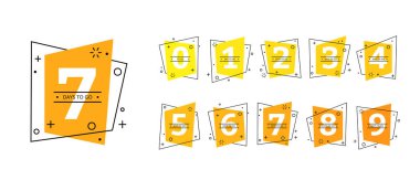 Rozetlerin son geri sayım simgesine gidilen gün sayısı