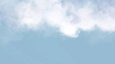 Bulut ile gökyüzü tam ekran dokulu soyut Illustration.
