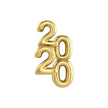 2020 mutlu yeni yıl altın 3D şarkı numaraları