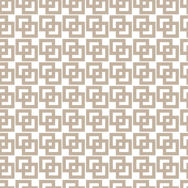 Rectángulo geométrico línea de oro patrón sin costura abstracta . — Vector de stock
