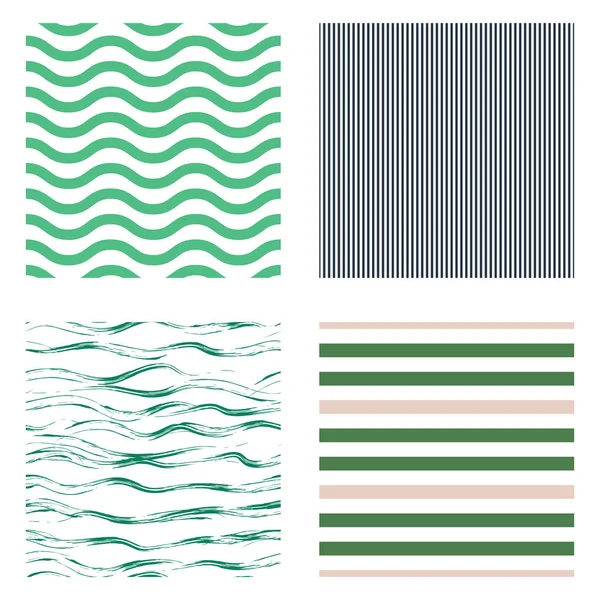 Csík varrat nélküli design Pattern tapéta, nyomtatás a szövet és csomagolja papír. — Stock Vector