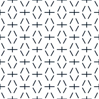 Çizgi çizgi geometrik sorunsuz vektör deseni.