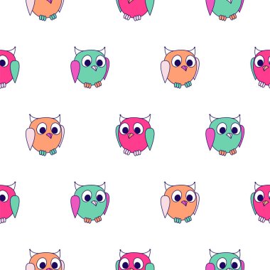 Sevimli hayvanlar çocuklar sorunsuz desen. Çocuk hayvanat bahçesi arka plan.