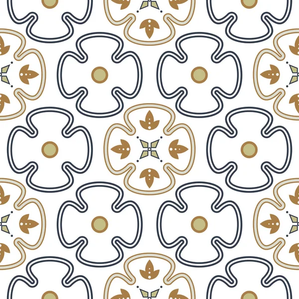 Vecteur sans couture géométrique style oriental fond de motif. — Image vectorielle