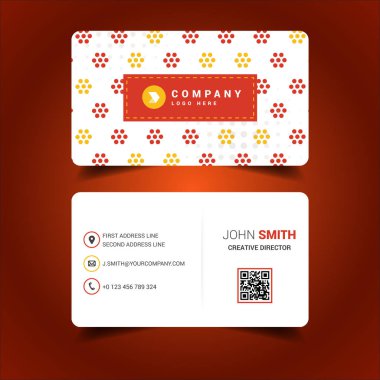 Yuvarlak renkli kartvizit