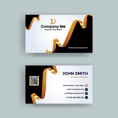 Altın kurdele kartviziti