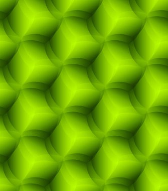 Kesintisiz geometrik parlak yeşil desen saydam etkisi ile. Altıgen kılavuz. EPS 10 vektör arka plan.