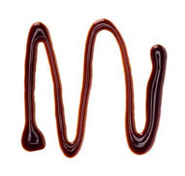 İzole kırpma yolu ile beyaz çikolata.