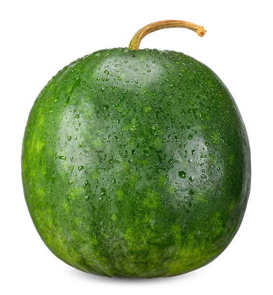 Vinter Melon Isolerad Vit Cllipping Sökväg — Stockfoto