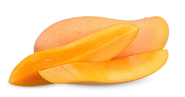 Mango izolované na bílém Ořezová cesta — Stock fotografie