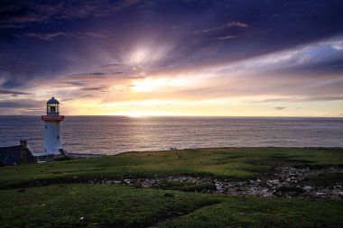 Arranmore Island, Co Donegal, İrlanda deniz feneri