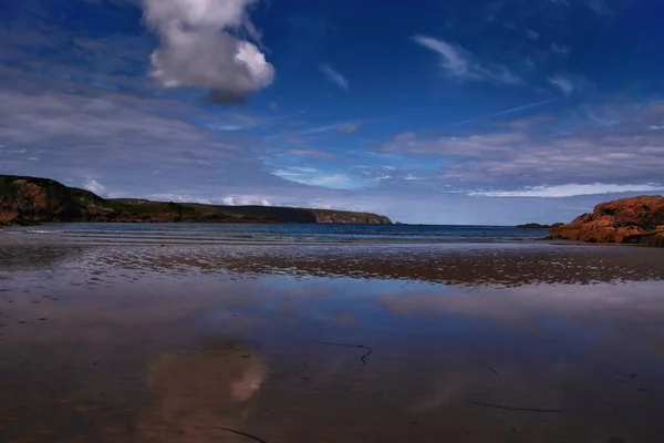 Ήσυχη Παραλία Κοντά Στο Burtonport Donegal Της Ιρλανδίας — Φωτογραφία Αρχείου