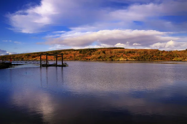 Річка Шеннон Лімерік Foynes — стокове фото