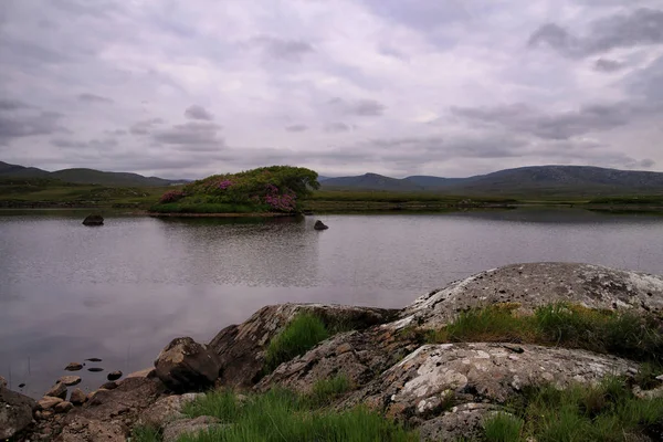 Lac Dans Parc National Glenveagh Donegal Irlande — Photo