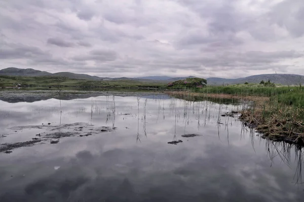 Lago Parque Nacional Glenveagh Donegal Irlanda —  Fotos de Stock