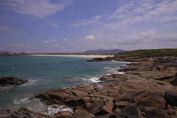 View Coastline Carrickfin Donegal Ireland — Stock Photo, Image