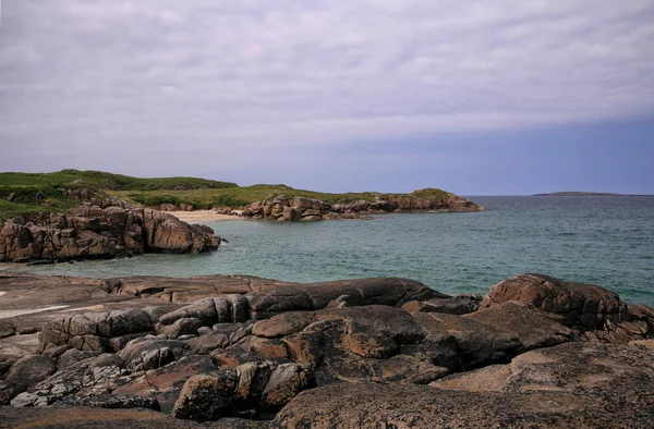 Vista Costa Carrickfin Donegal Irlanda — Foto de Stock