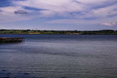 Co Limerick görüntülemek genelinde River Shannon, Glen,
