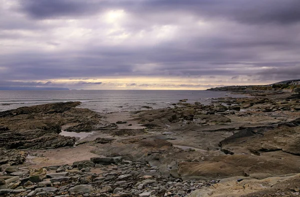 Widok Ocean Ballyheigue Kerry Irlandia — Zdjęcie stockowe