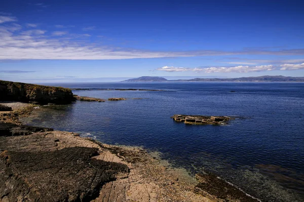 Mullaghmore, Co Sligo, İrlanda üzerinden Atlantik görünümünü