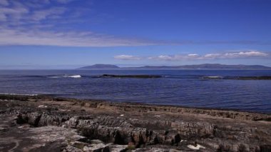 Mullaghmore, Co Sligo, İrlanda üzerinden Atlantik görünümünü