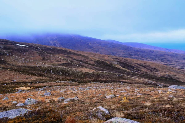 Cairngorm Góry Aviemore Szkocji Zimą — Zdjęcie stockowe