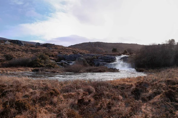 Crolly Folyó Vízesés Donegal Írország — Stock Fotó