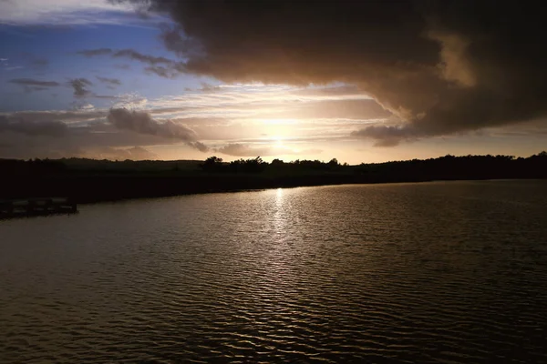 Vue Île Devenish Lough Erne Fermanagh Irlande Nord — Photo