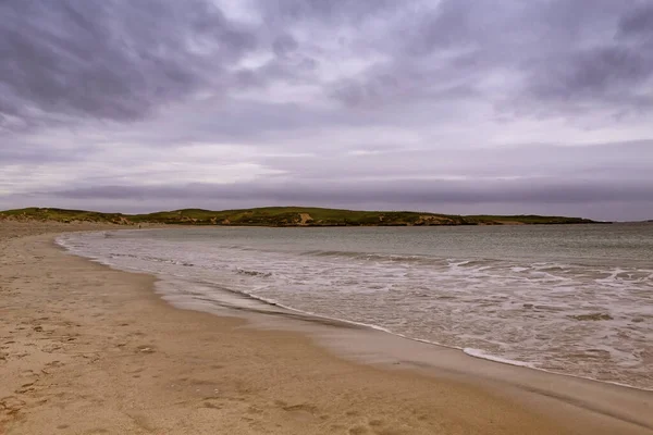 Oceano Atlantico Roundstone Connemara Galway Irlanda — Foto Stock