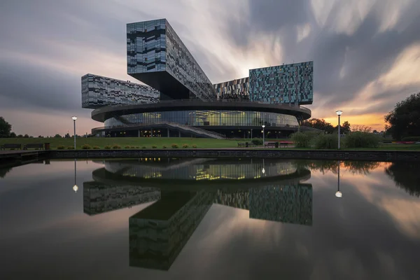 The Skolkovo Innovation Center . Building of Moscow School of Management — Stock Photo, Image