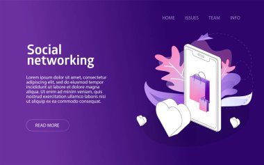 Online alışveriş sosyal ağ web sitesi açılış 