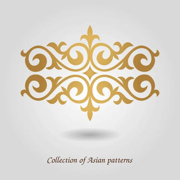 Beautiful Asian pattern — Stock Vector