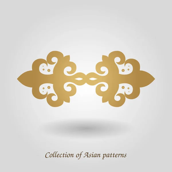 East asian pattern — Stock Vector