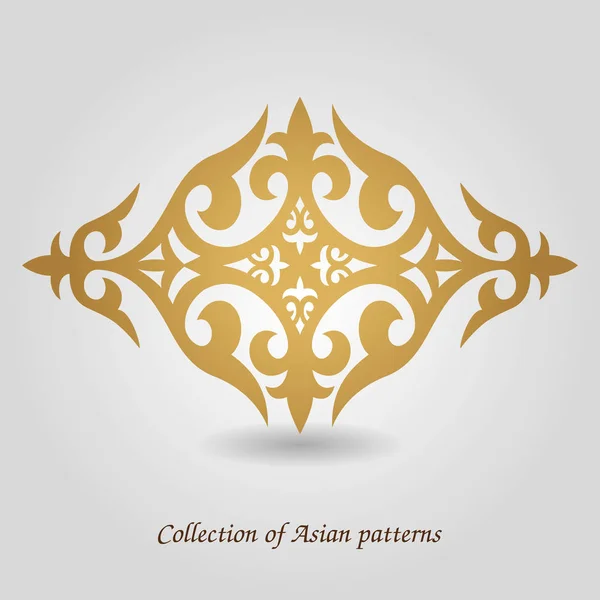 Abstract Asian, oriental ornament. — Stock Vector