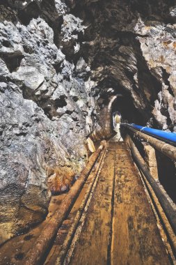Slovakya'da terk edilmiş bir madende