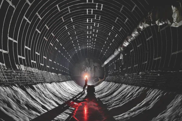 Podziemnym Bunkrze Wielki Moskwie — Zdjęcie stockowe