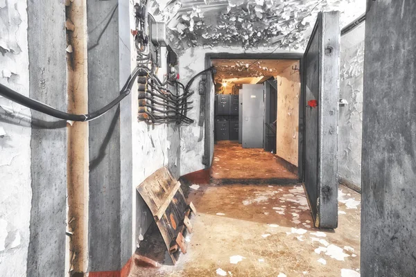 Großer Unterirdischer Bunker Moskau — Stockfoto