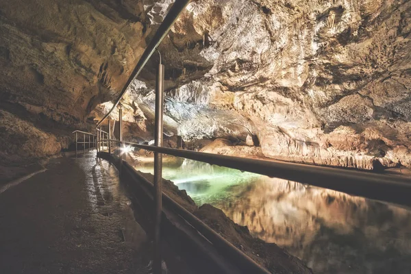 Grande Caverna Eslováquia — Fotografia de Stock