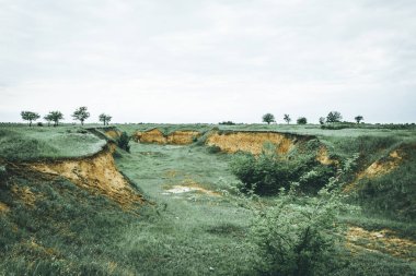Eski Sanayi maden kum Kanyon, moody etkisi