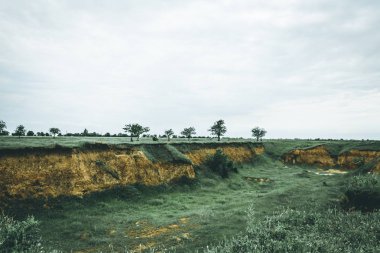 Eski Sanayi maden kum Kanyon, moody etkisi