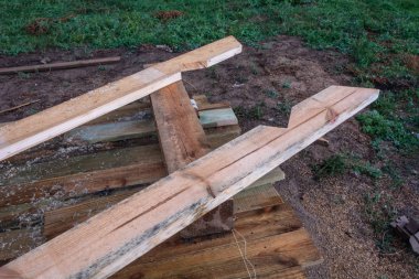 Çerçeve ev inşaatı ayrıntılarını çerçeve - destekleyici ışın kilit unsurları